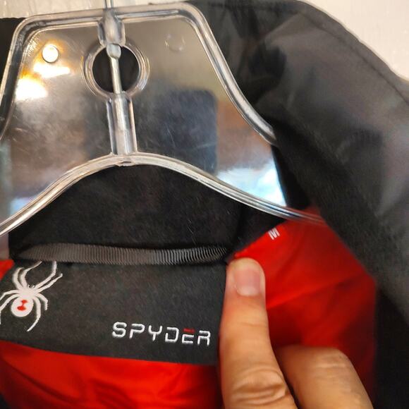 Spyder Black Puffer Jacket Size M ID SUB-ZERO WOLF COVE - Picture 7 of 11